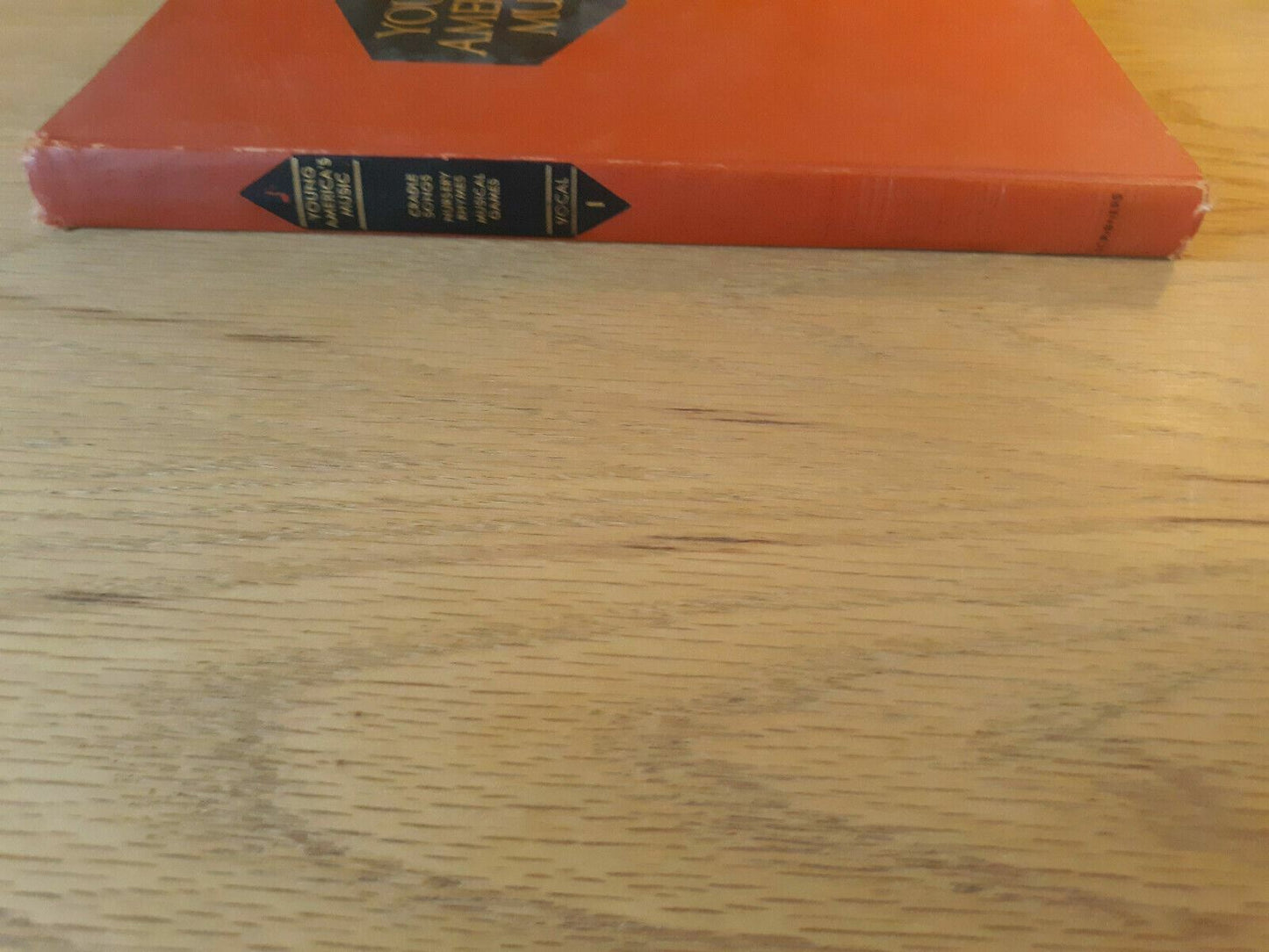 Young America's Music Volume I Vocal Hardcover 1939 Albert Wier Cradle Nursery