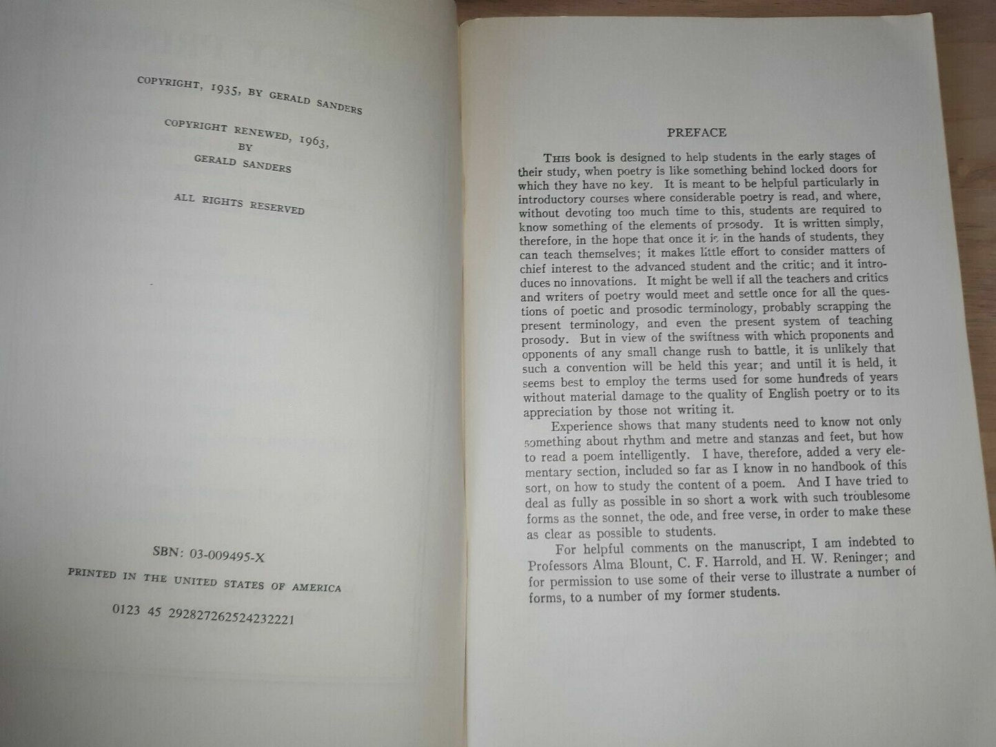A poetry primer Paperback – 1963 by Gerald Sanders (Author)