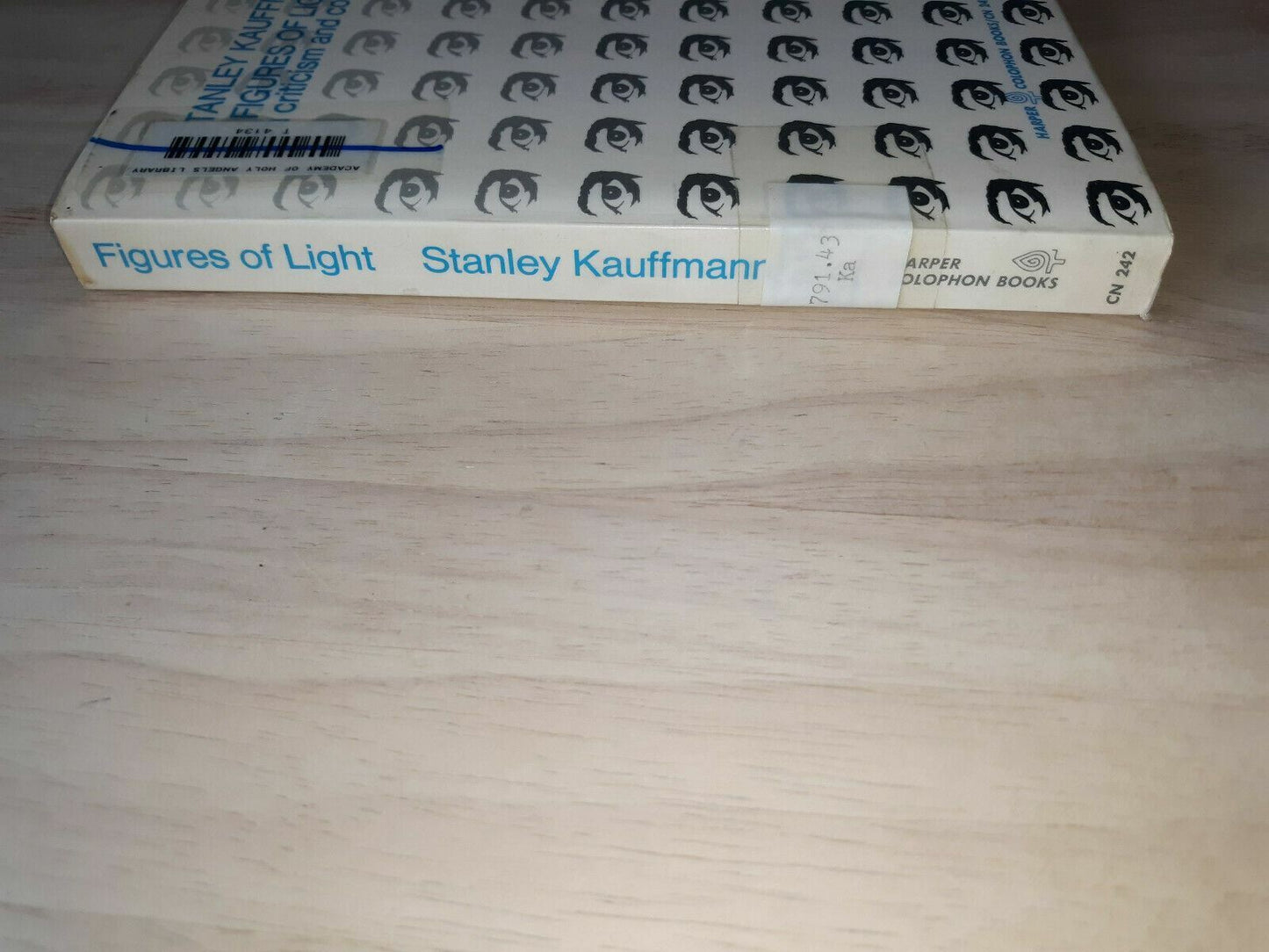 Figures of Light Film Criticism and Commentary Paperback 1971 Stanley Kauffmann