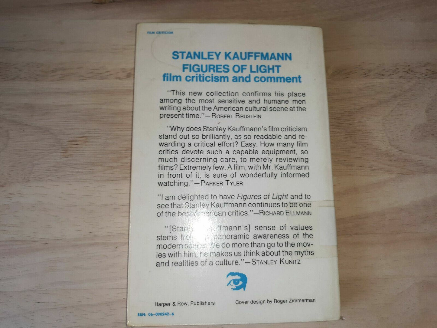 Figures of Light Film Criticism and Commentary Paperback 1971 Stanley Kauffmann