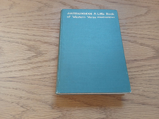 A Little Book Of Western Verse By Eugene Field 1899