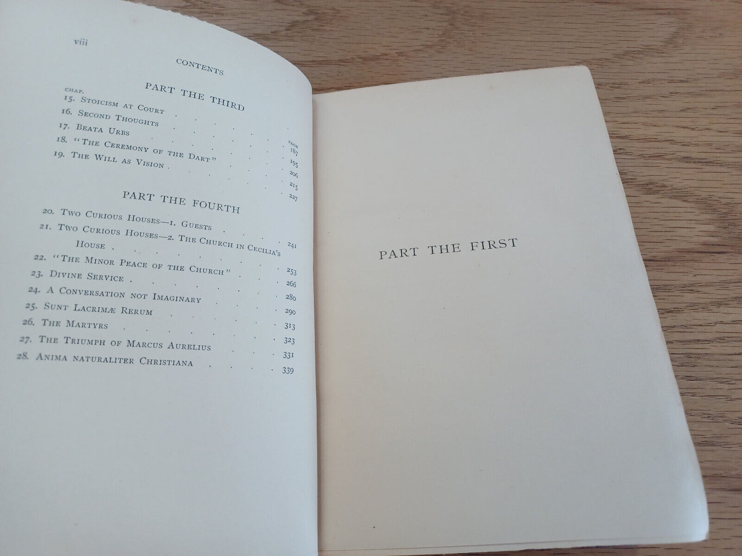 Marius The Epicurean His Sensations And Ideas By Walter Pater 1893