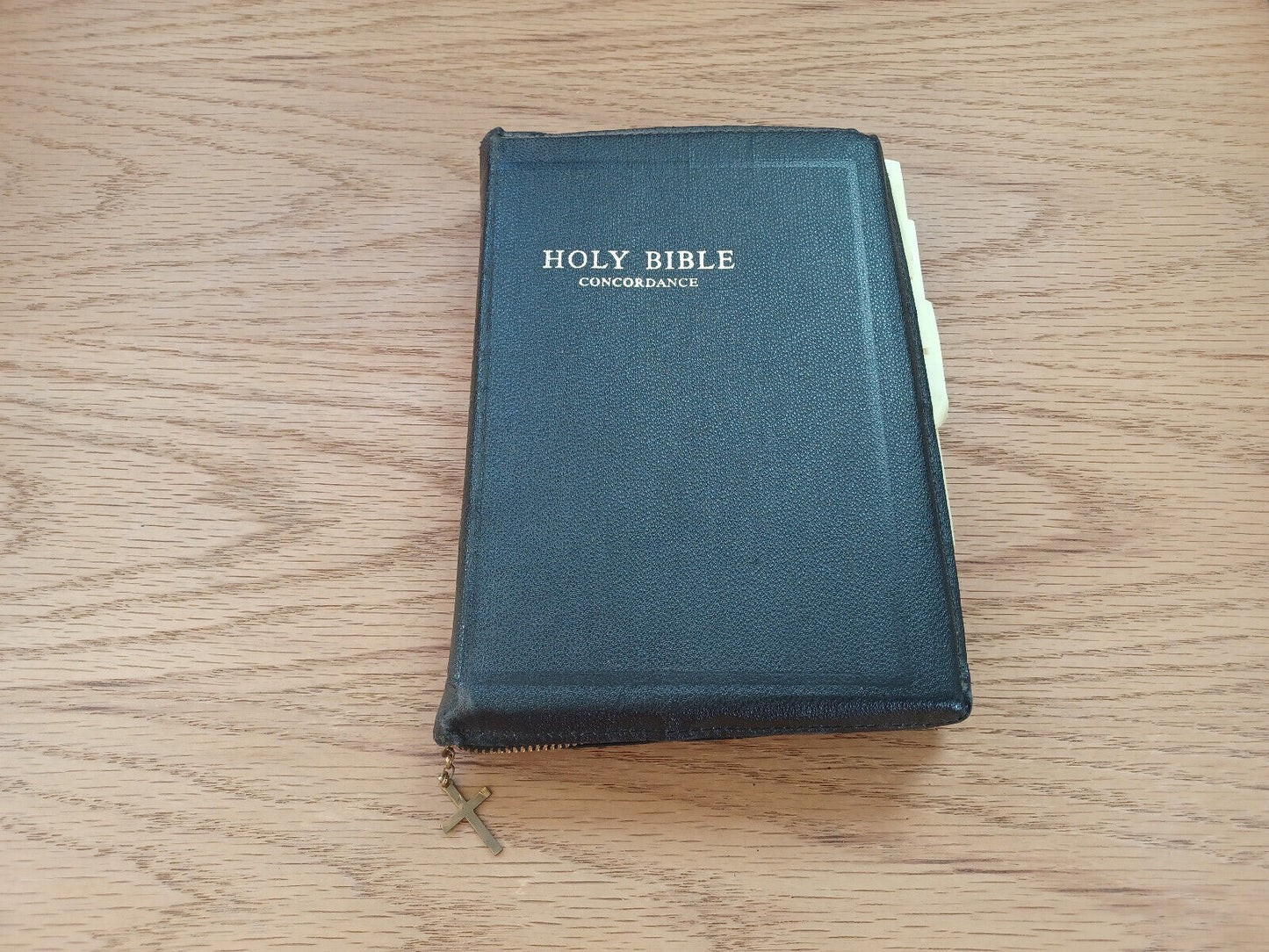 Holy Bible Revised Standard Version 1952 Concordance Helps Red Letter Zipper