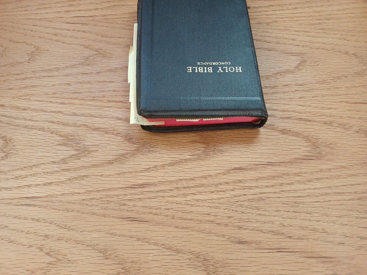 Holy Bible Revised Standard Version 1952 Concordance Helps Red Letter Zipper