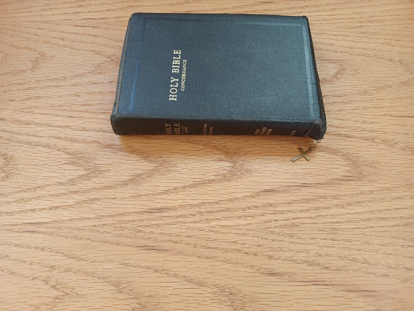 Holy Bible Revised Standard Version 1952 Concordance Helps Red Letter Zipper