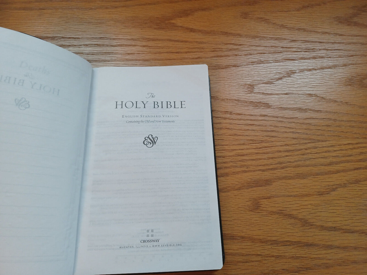 The Holy Bible English Standard Version Trutone 2011 Crossway
