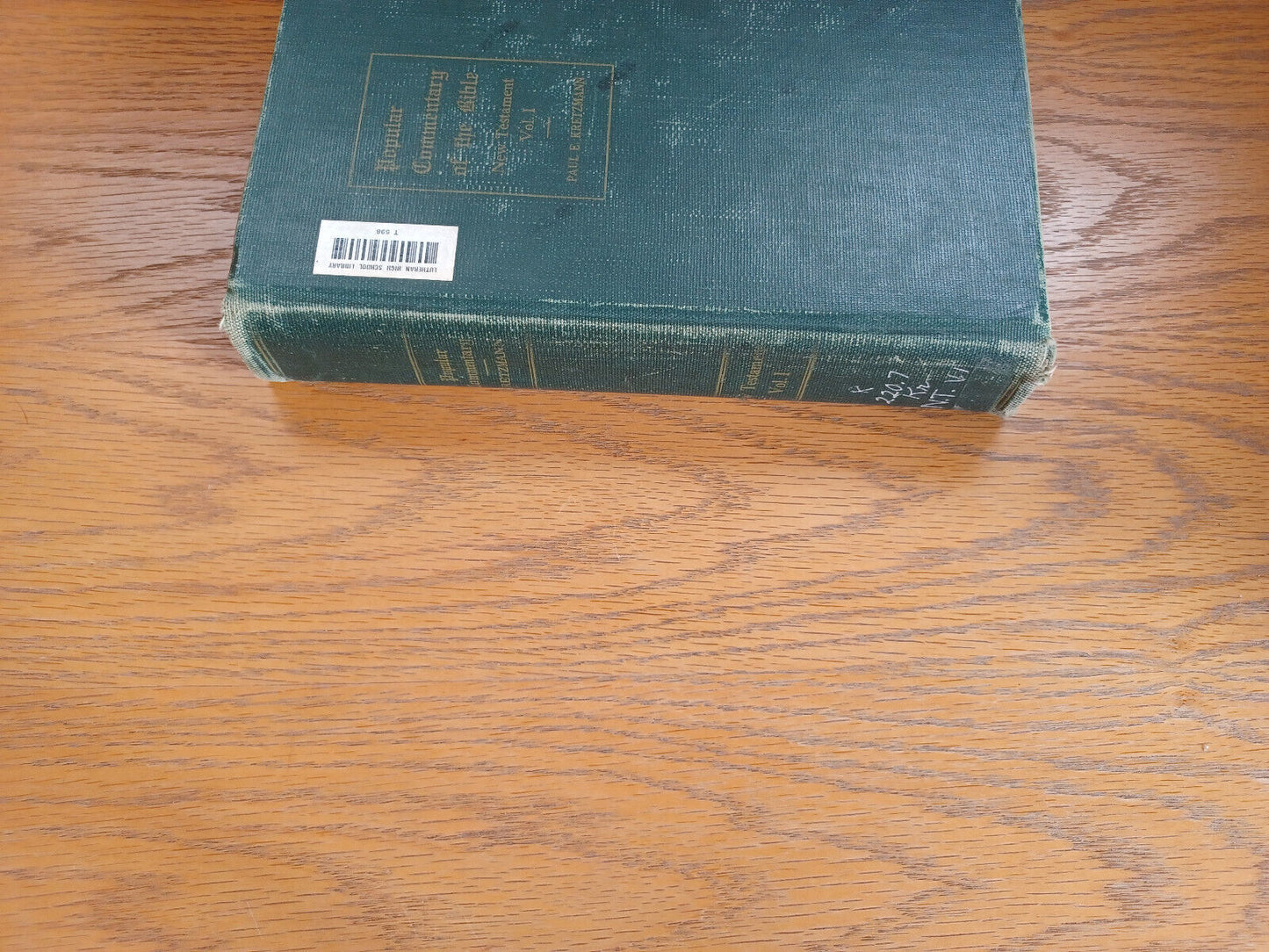 Popular Commentary of the Bible Volume I Paul E Kretzmann Hardcover Concordia 5t