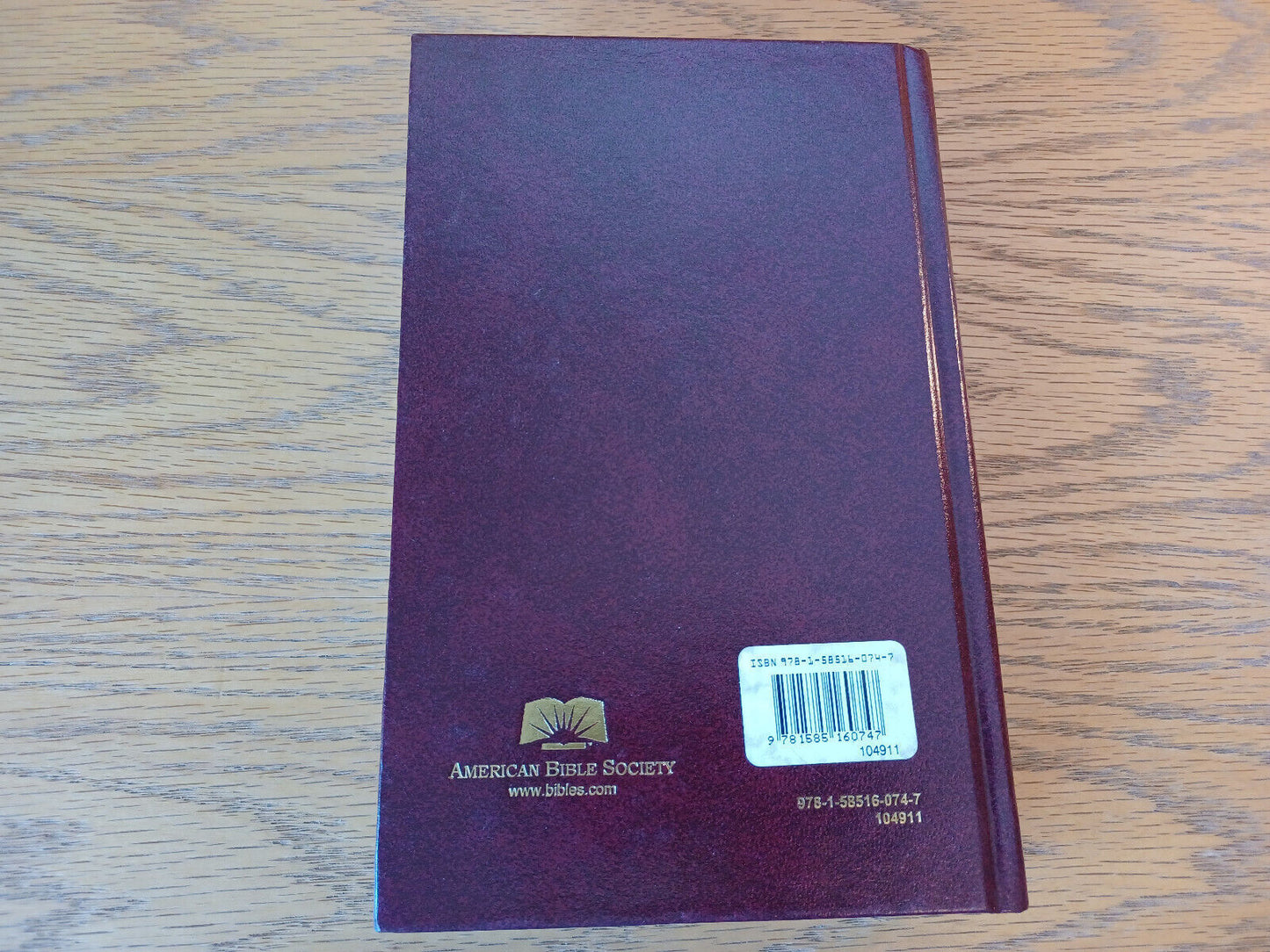 Holy Bible New Revised Standard Version American Bible Society Hardcover C