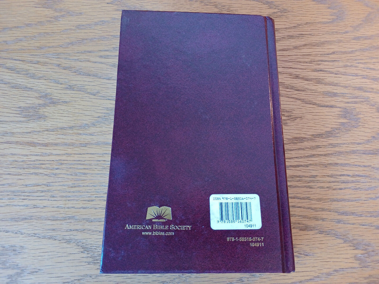 Holy Bible New Revised Standard Version American Bible Society Hardcover O