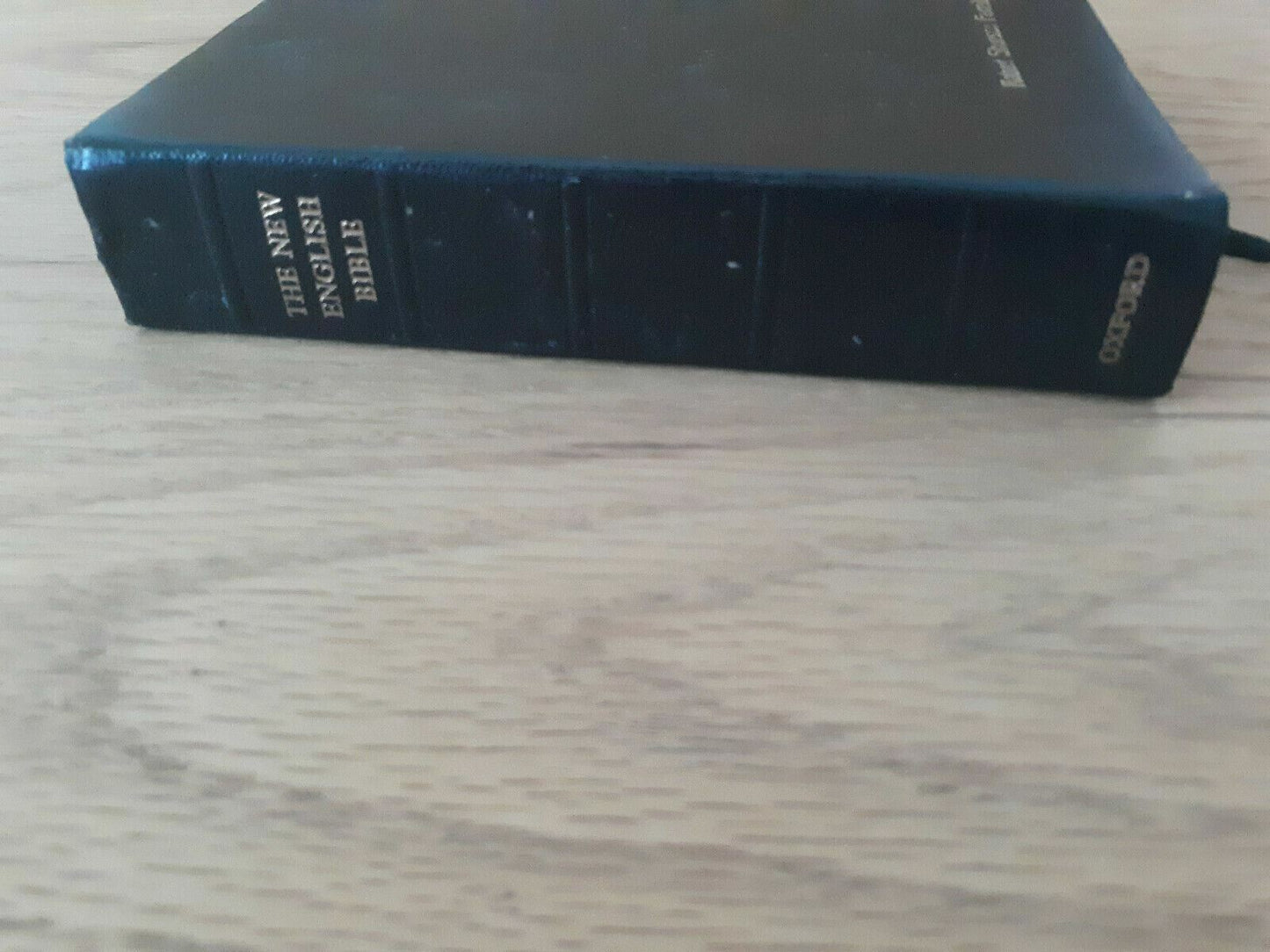The New English Bible 1971 Oxford Leather Black