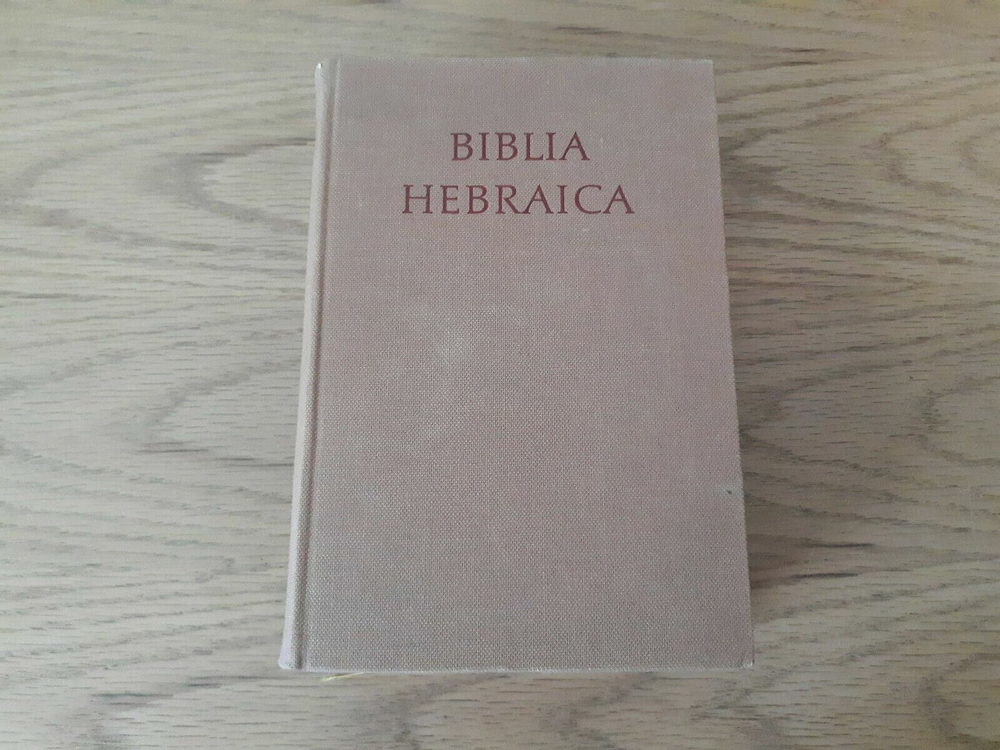 Biblia Hebraica by Rudolf Kittel 1962