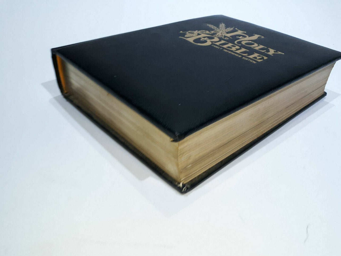 Holy Bible Family Reference Edition Leather KJV Nelson Illustrated 1971