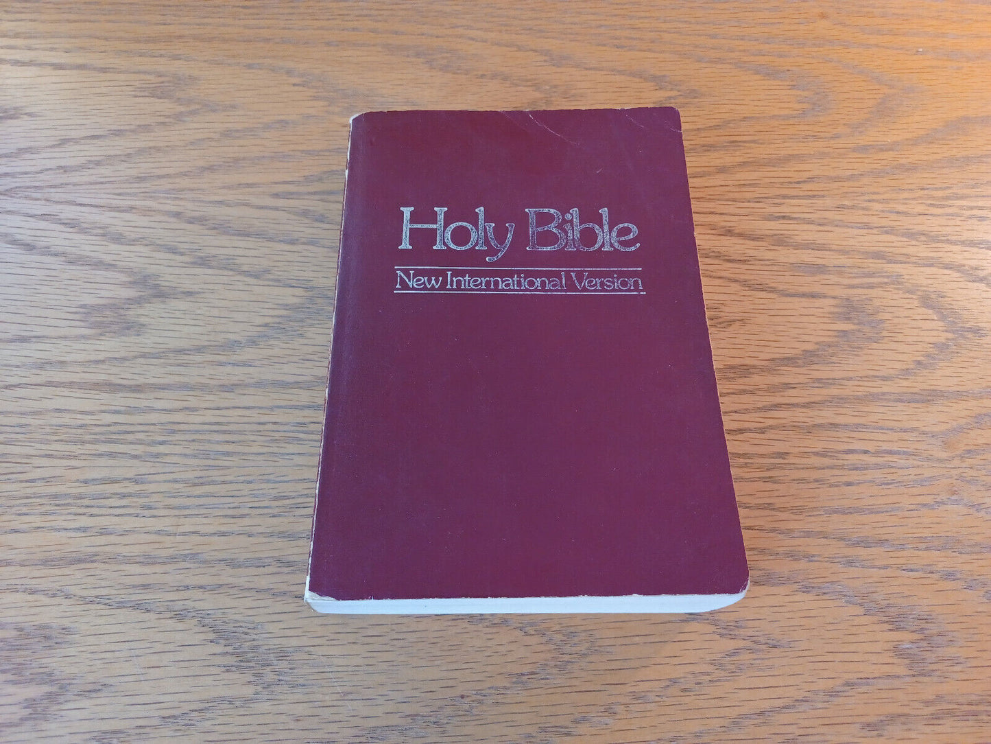 Holy Bible New International Version 1980 Paperback American Bible Society