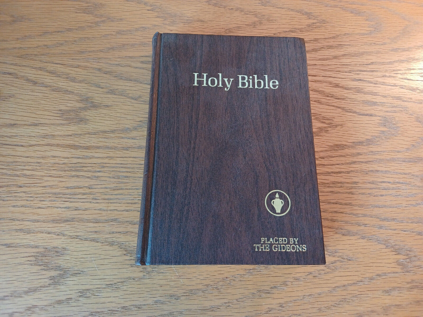 Holy Bible Placed By The Gideons 1977 Hardcover Gideons International