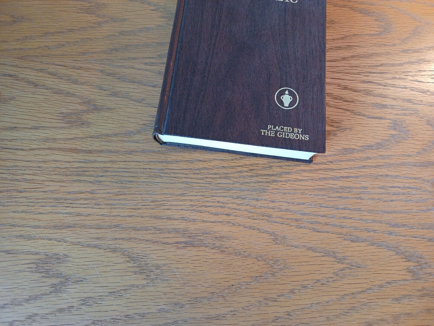 Holy Bible Placed By The Gideons 1977 Hardcover Gideons International