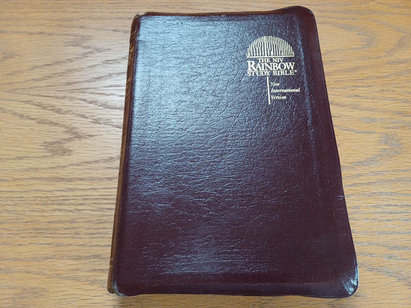Holy Bible New International Version Rainbow Study Bible 1992 Bold Line Genuine