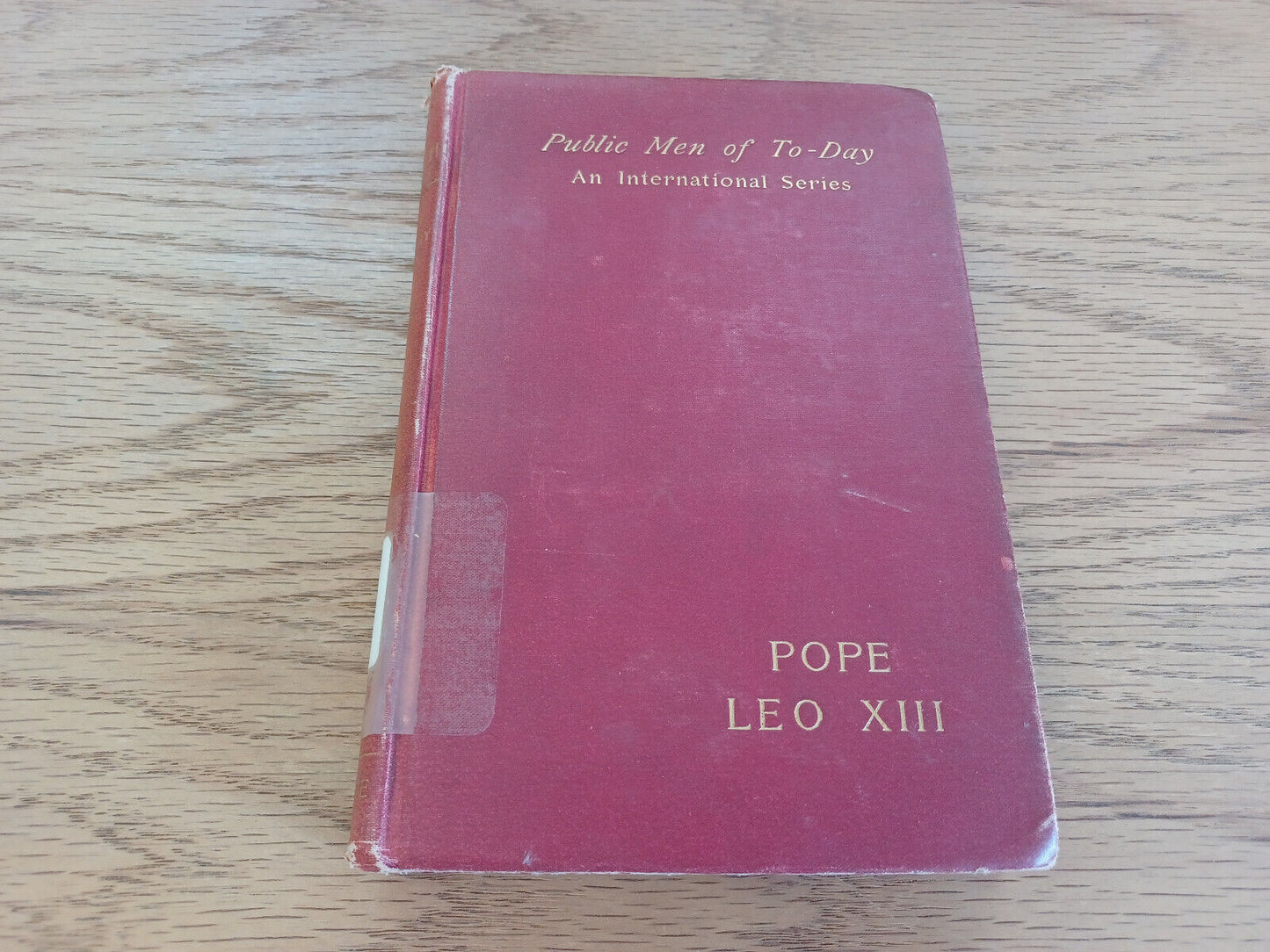 Pope Leo Xiii By Justin Mccarthy 1896 Frederick Warne