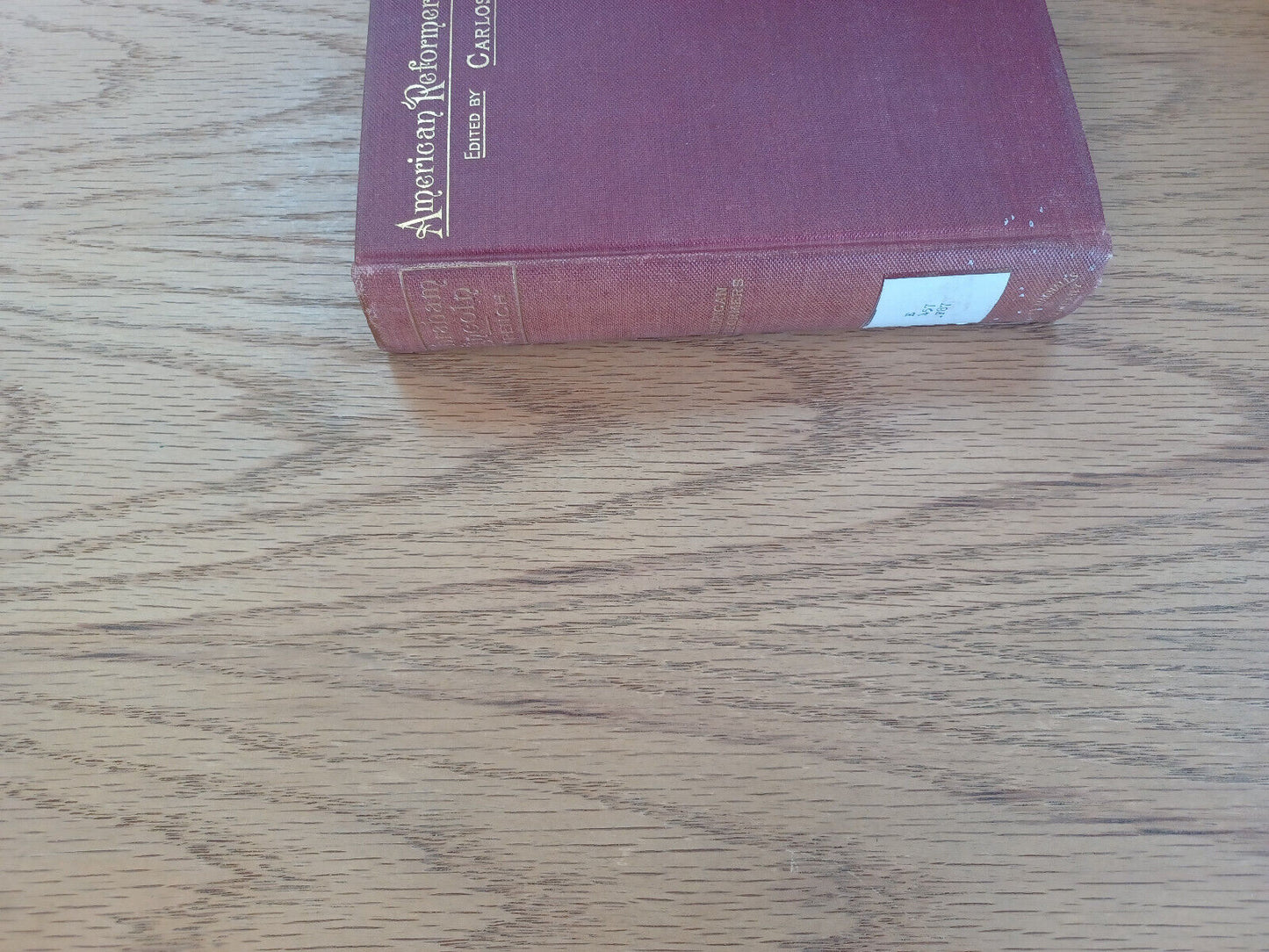 Abraham Lincoln The Liberator Biographical Sketch Charles Wallace French 1891 B