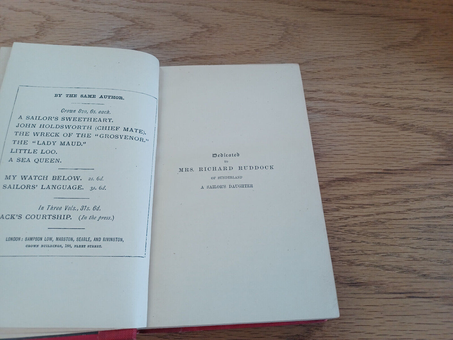 A Sea Queen A Novel W Clark Russell 1884