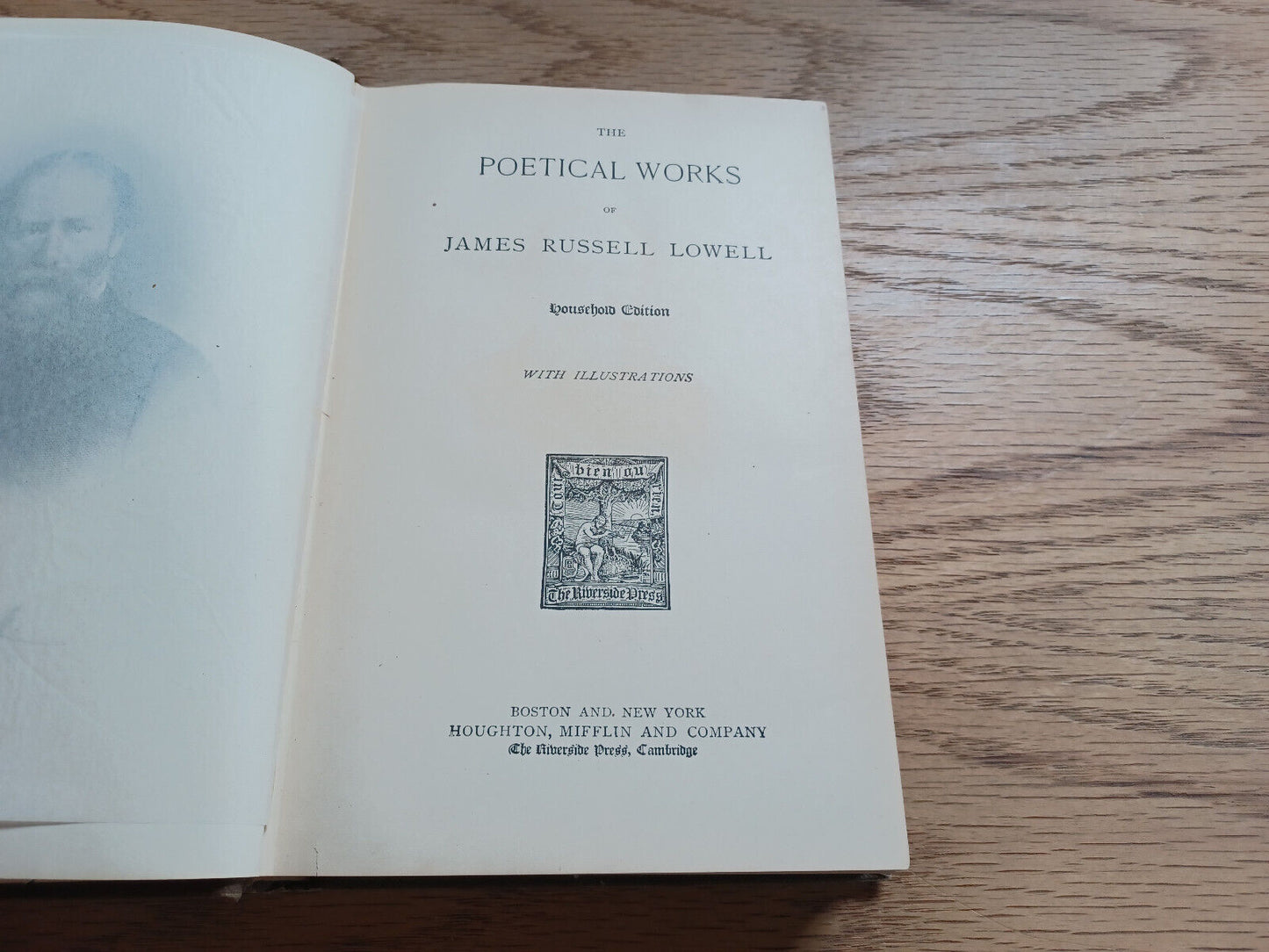 The Poetical Works Of James Russell Lowell Household Ed 1897