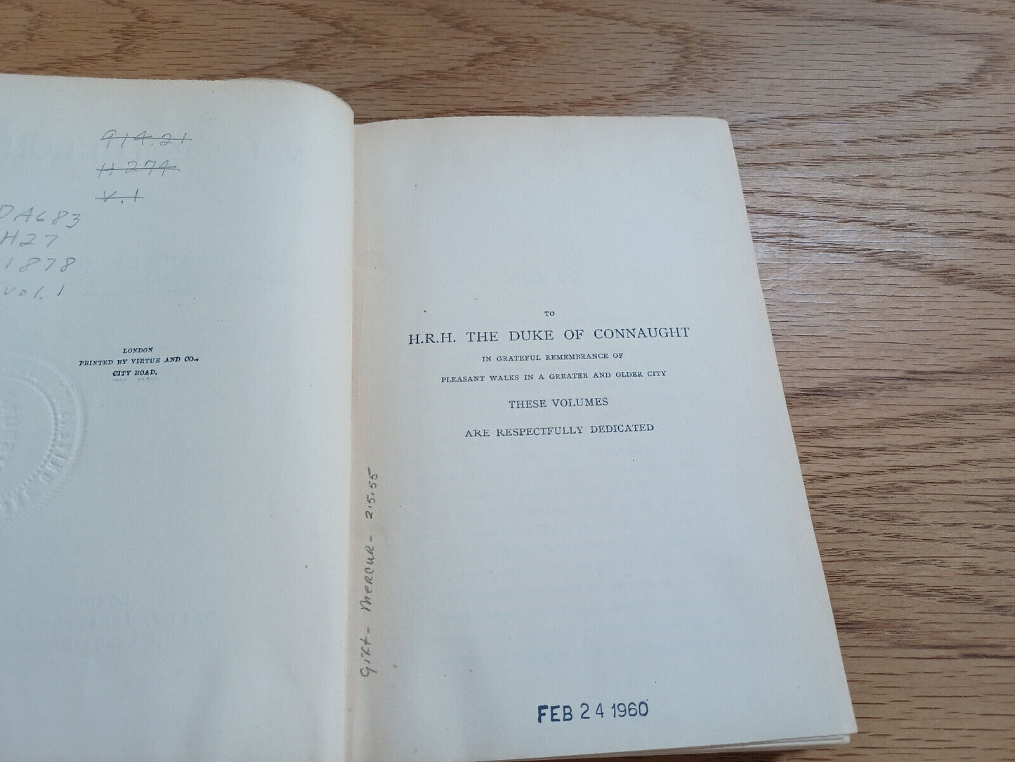 Walks In London By Augustus J C Hare Vol I 1878