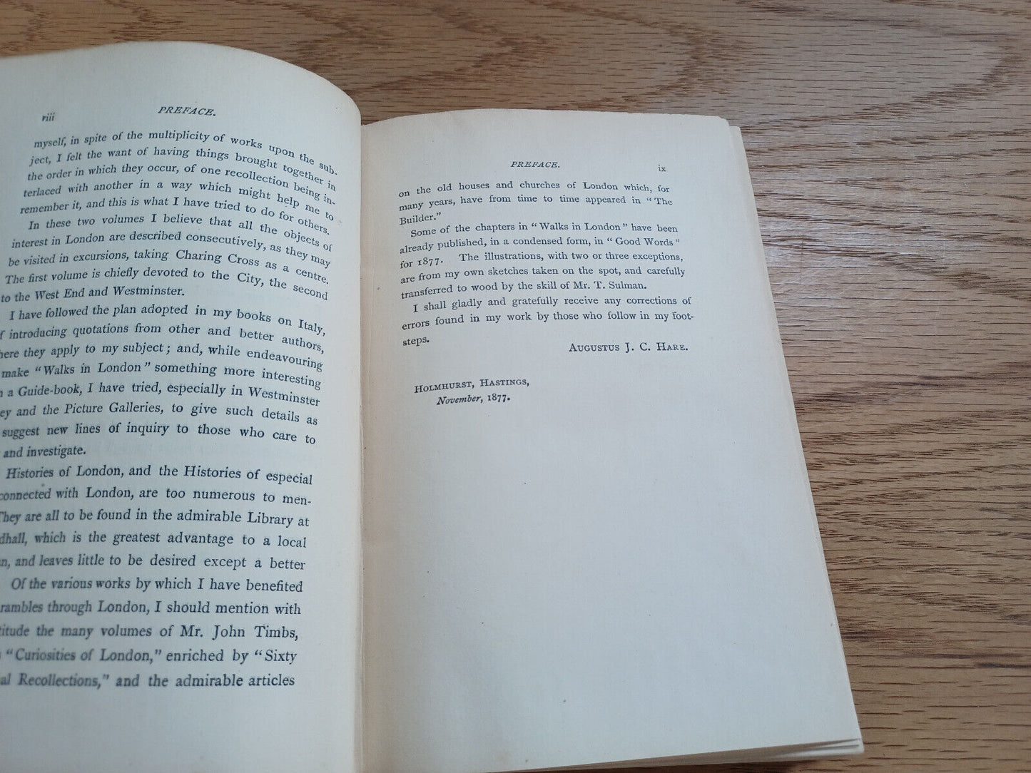 Walks In London By Augustus J C Hare Vol I 1878