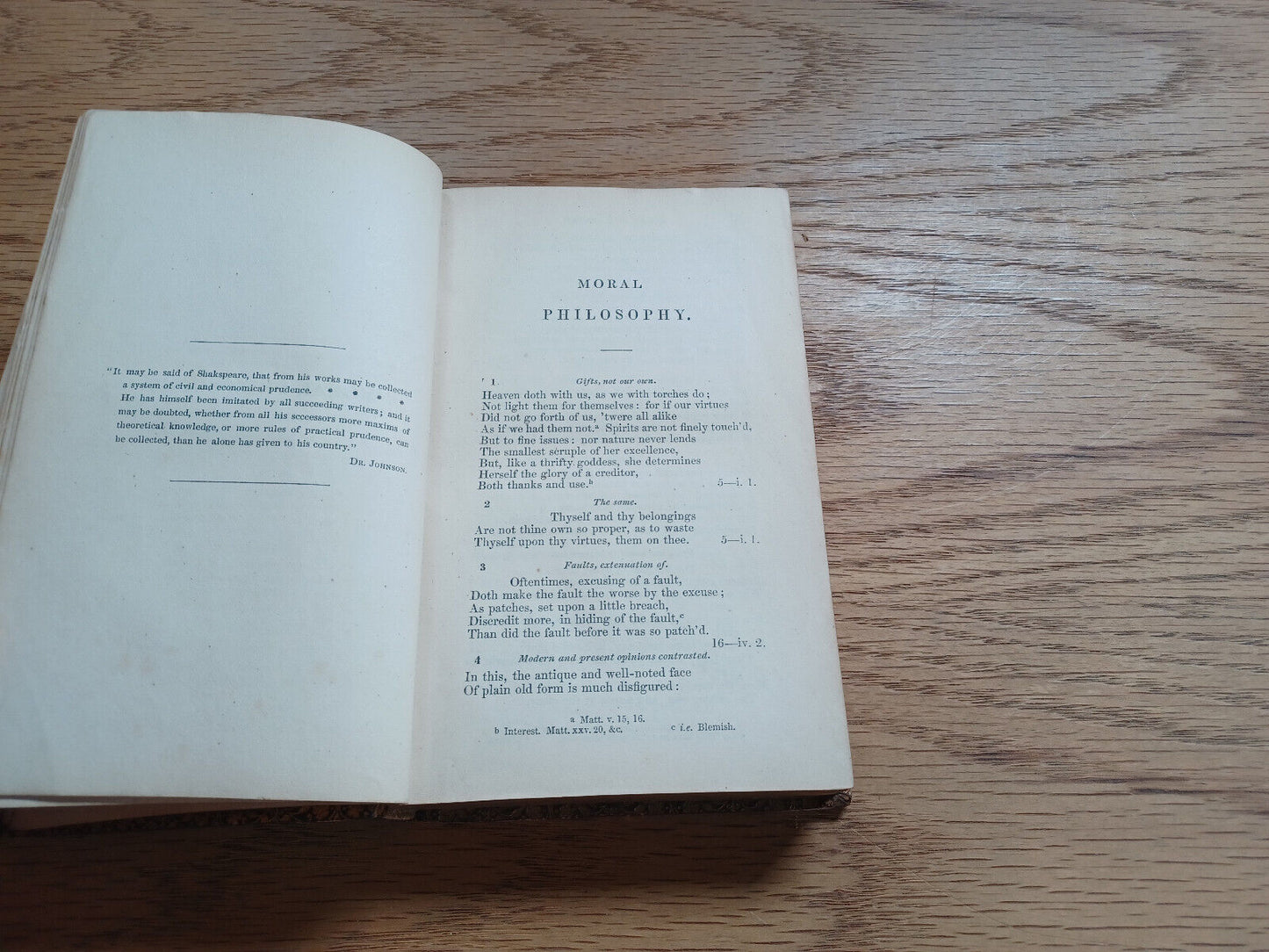 The Wisdom And Genius Of Shakspeare 1838 Thomas Price