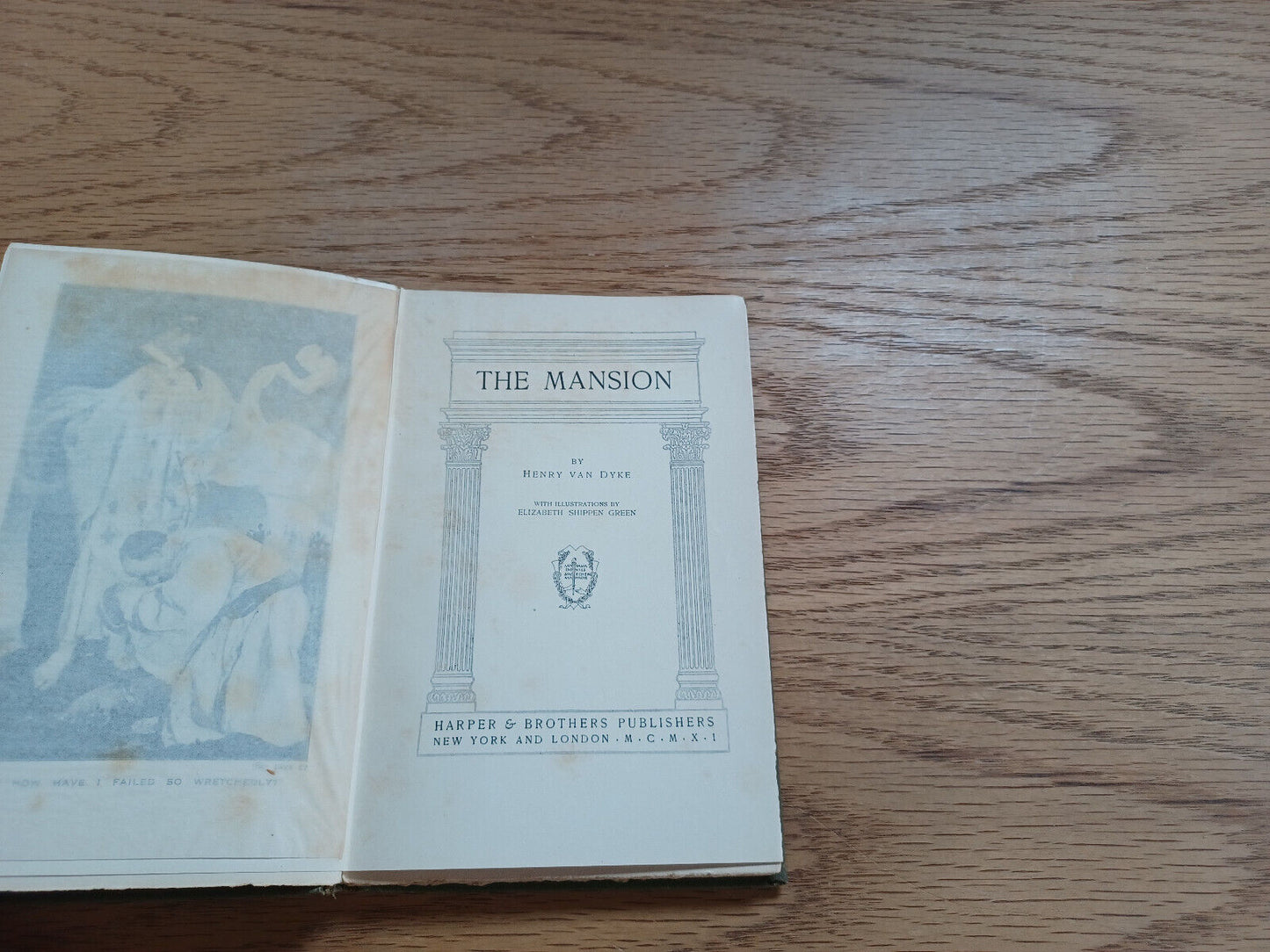 The Mansion By Henry Van Dyke 1911