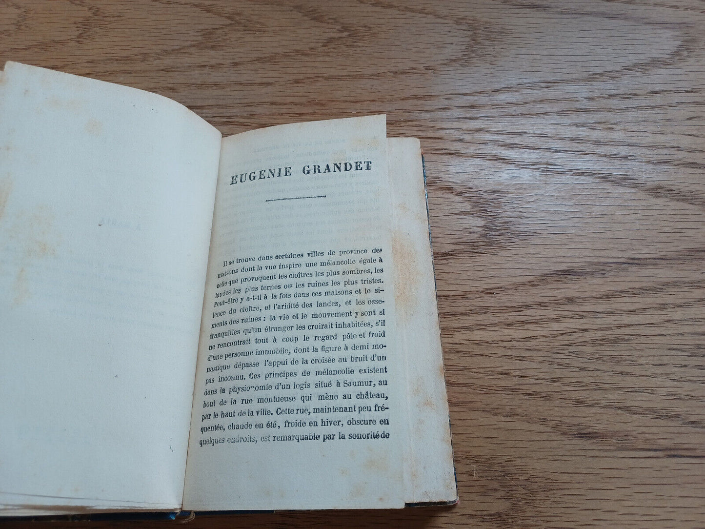 H De Balzac Scenes De La Vie De Province Eugene Grandet 1884 Nouvelle