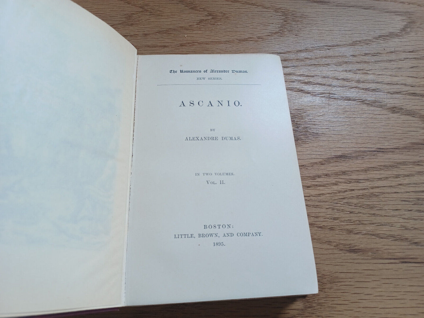 Ascanio By Alexandre Dumas Vol Ii 1895