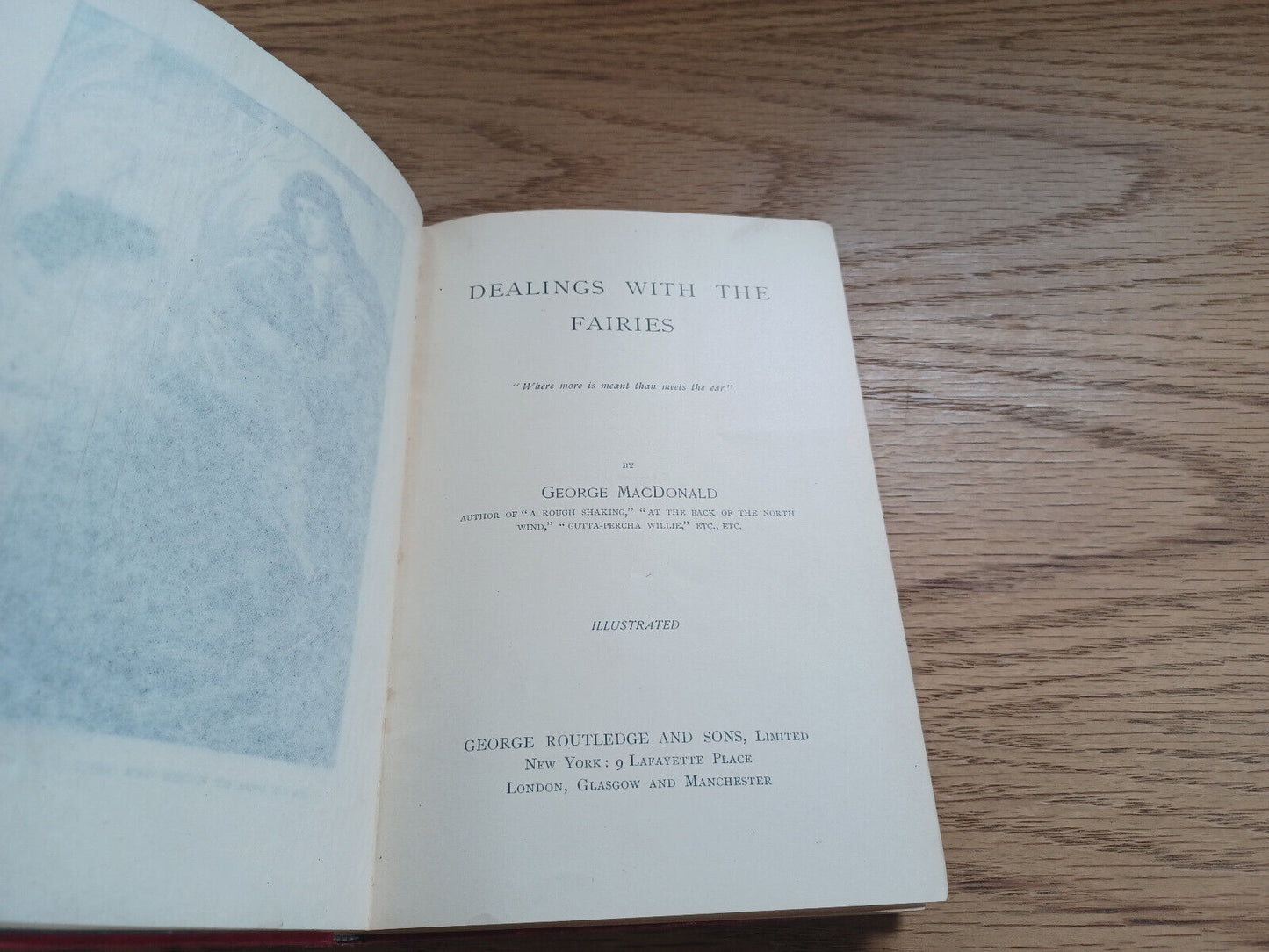 Dealings With The Fairies By George Macdonald Illustrated