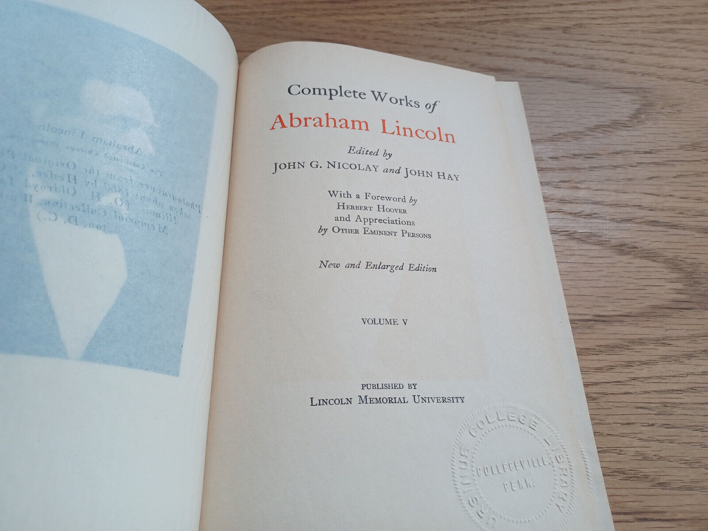 Complete Works Of Abraham Lincoln Volume V John G Nicolay