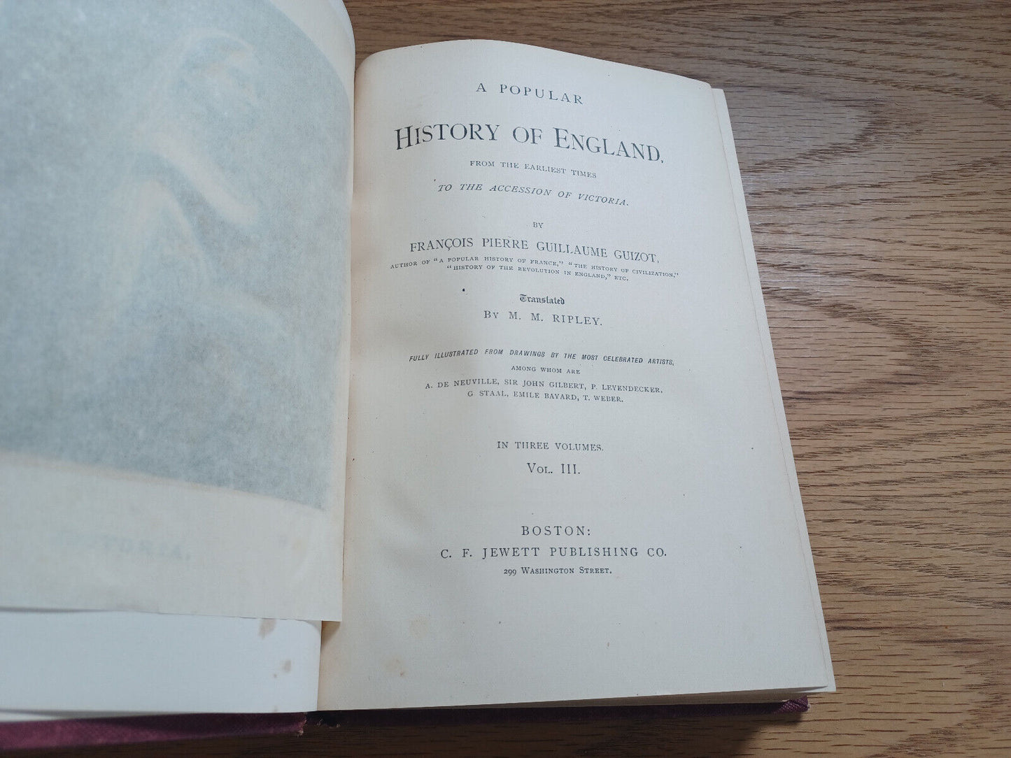 A Popular History Of England By Francois Pierre Guillaume Guizot Vol Iii 1876