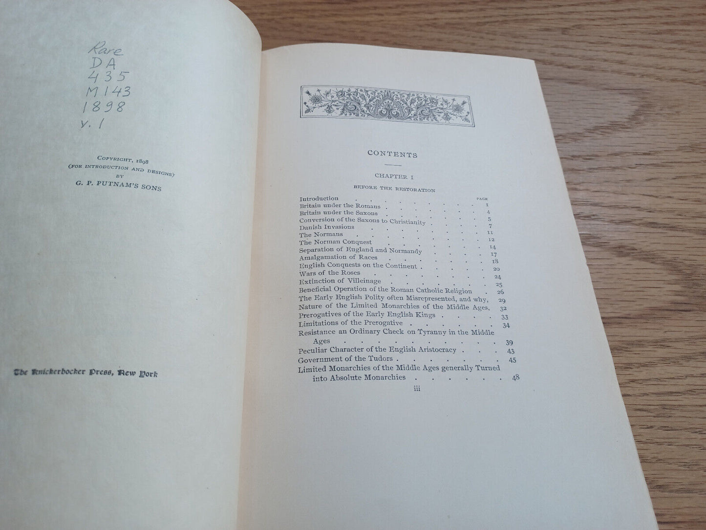 The History Of England By Lord Macaulay 1898 Whitehall Ed Vol I