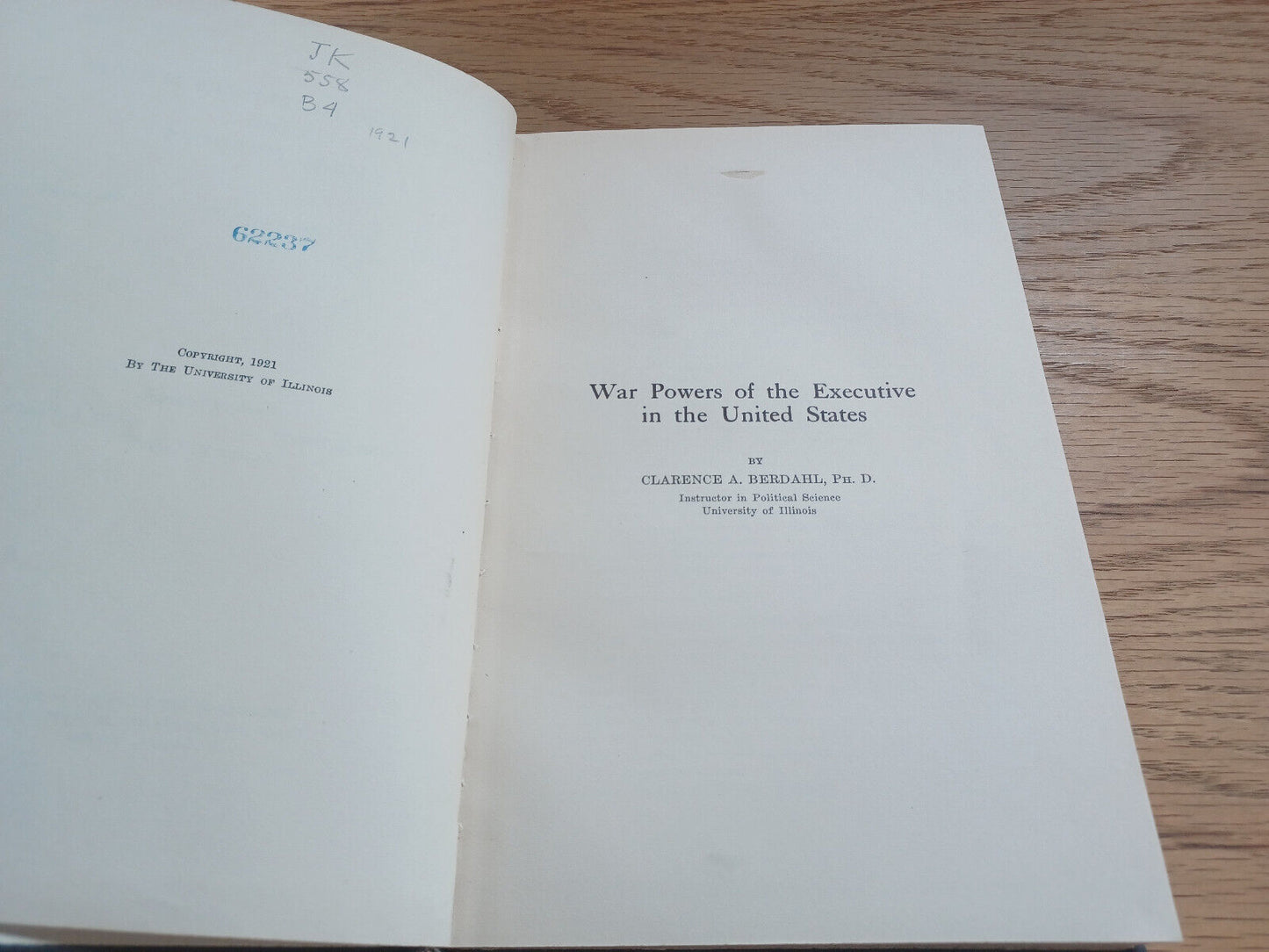 University Of Illinois Studies In The Social Sciences Vol Ix Nos 1 & 2 1921