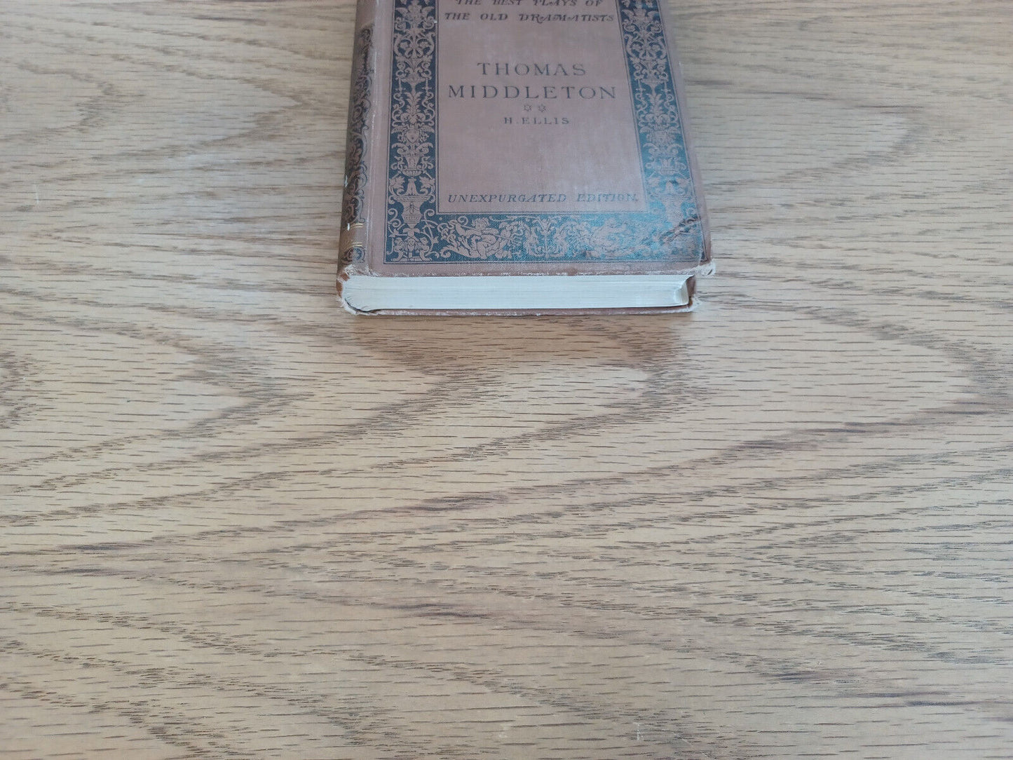 Thomas Middleton Edited By Havelock Ellis Unexpurgated Edition Ii 1890