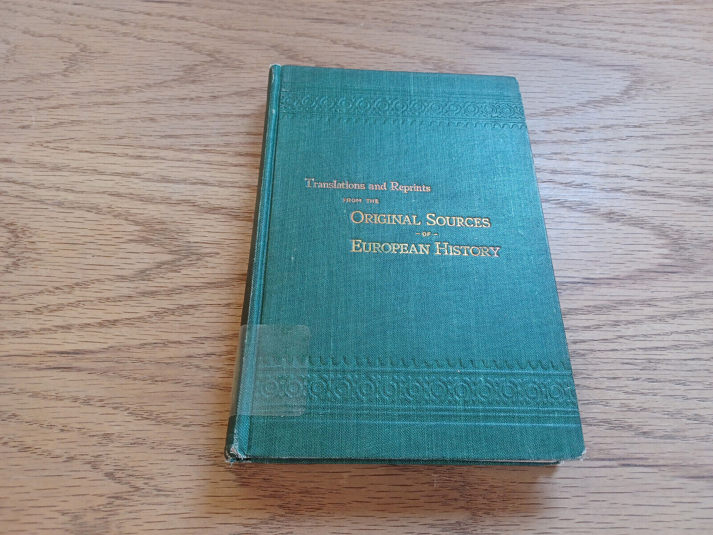 Translations And Reprints From Original Sources Of European History 1899 Vol V