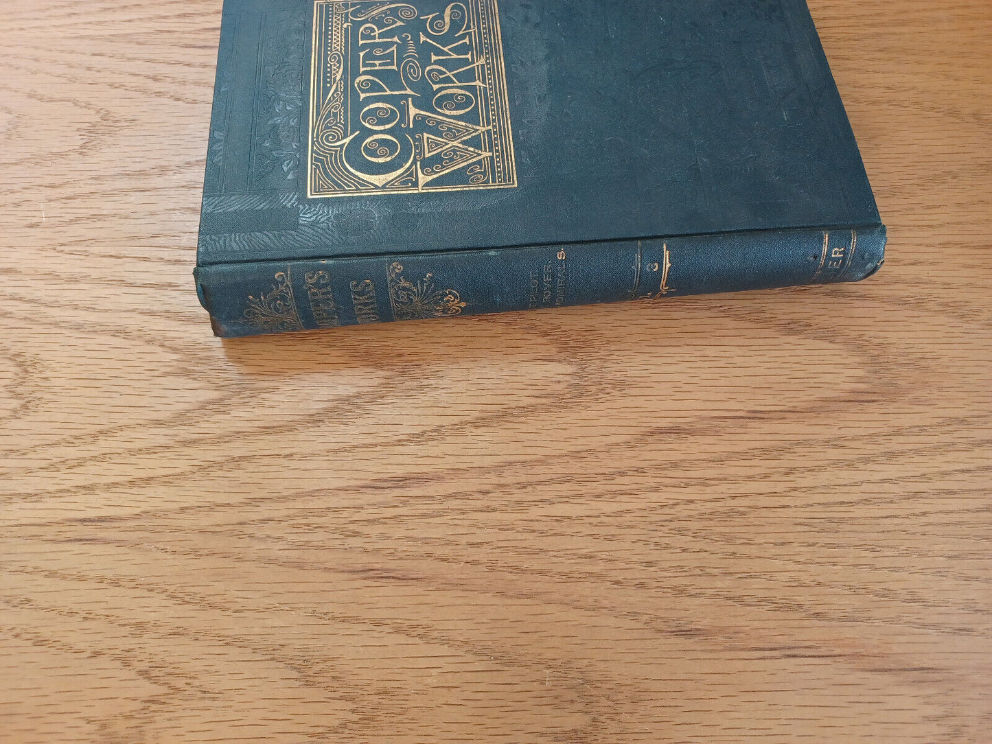 Works J Fenimore Cooper Pilot Red Rover Two Admirals Vol Three 1893
