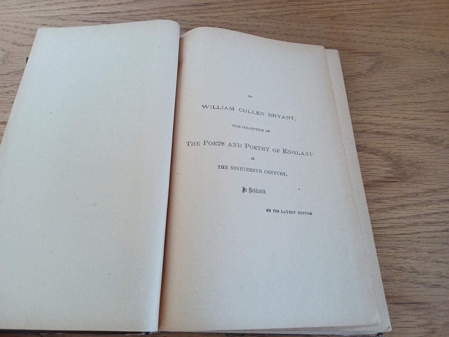 The Poets And Poetry Of England In 19th Century Rufus W Griswold Vol Ii