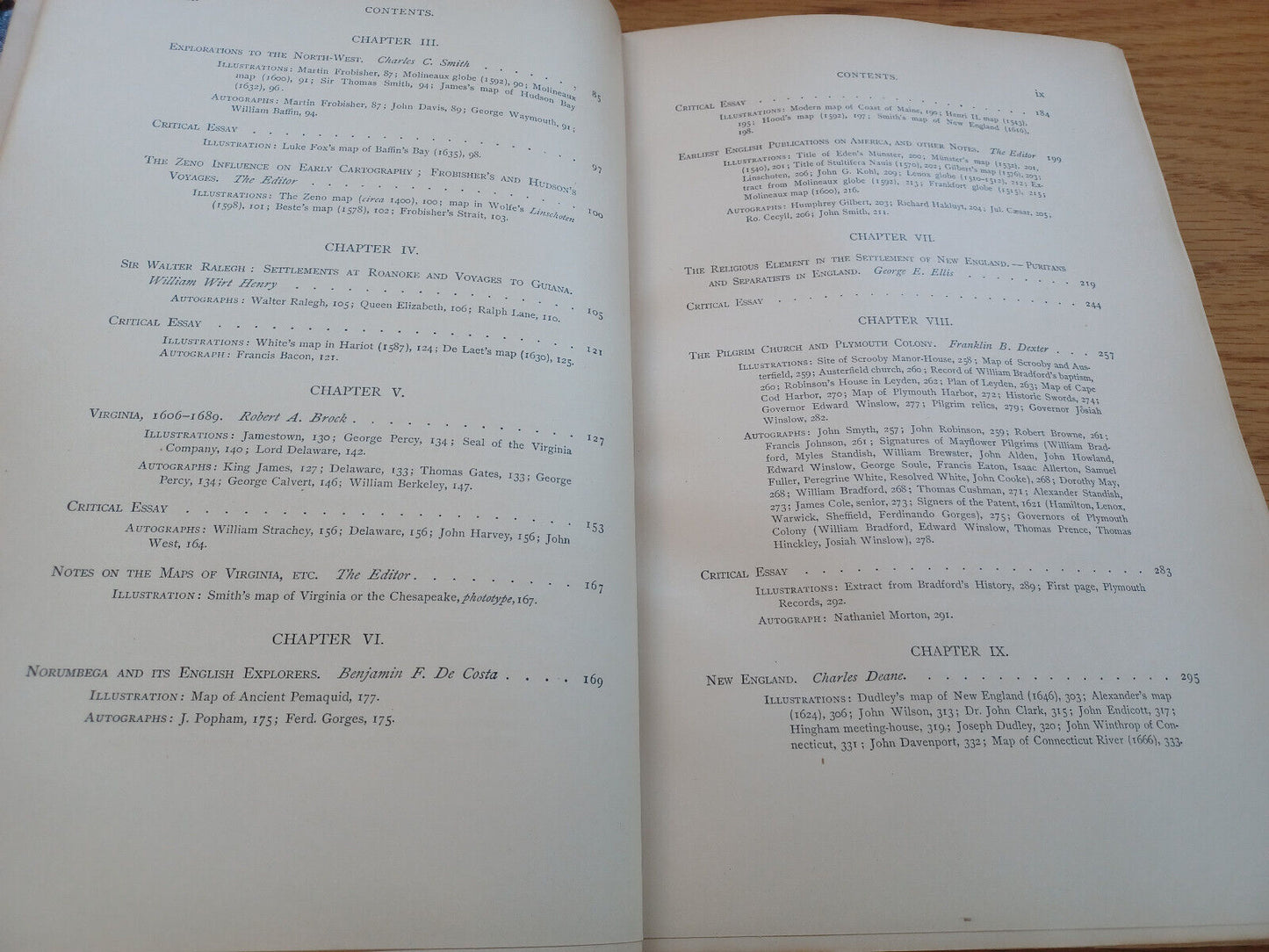 Narrative And Critical History Of America Justin Winsor Vol Iii 1884