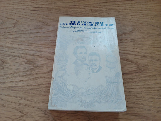 The Random House Readers In American History Volume Ii Allen Weinstein 1970