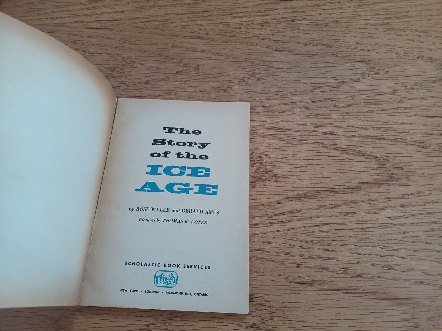 The Story Of The Ice Age Rose Wyler And Gerald Ames 1967