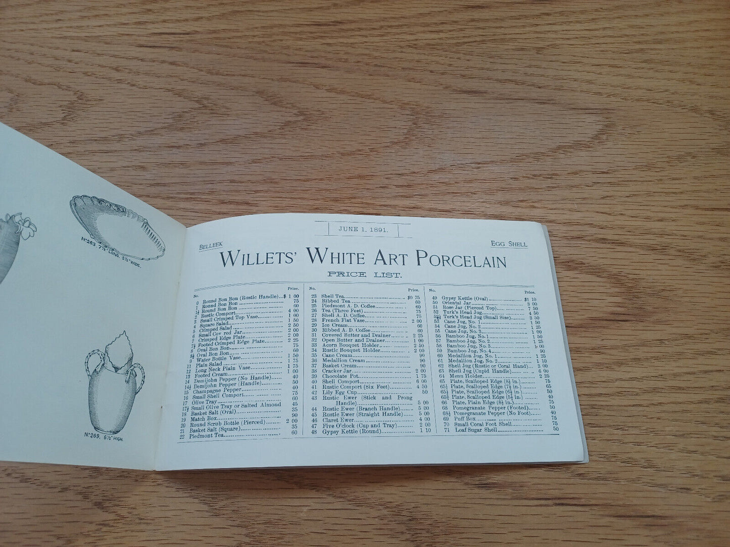 Willets White Art Porcelain Rines Reprints Gies & Co