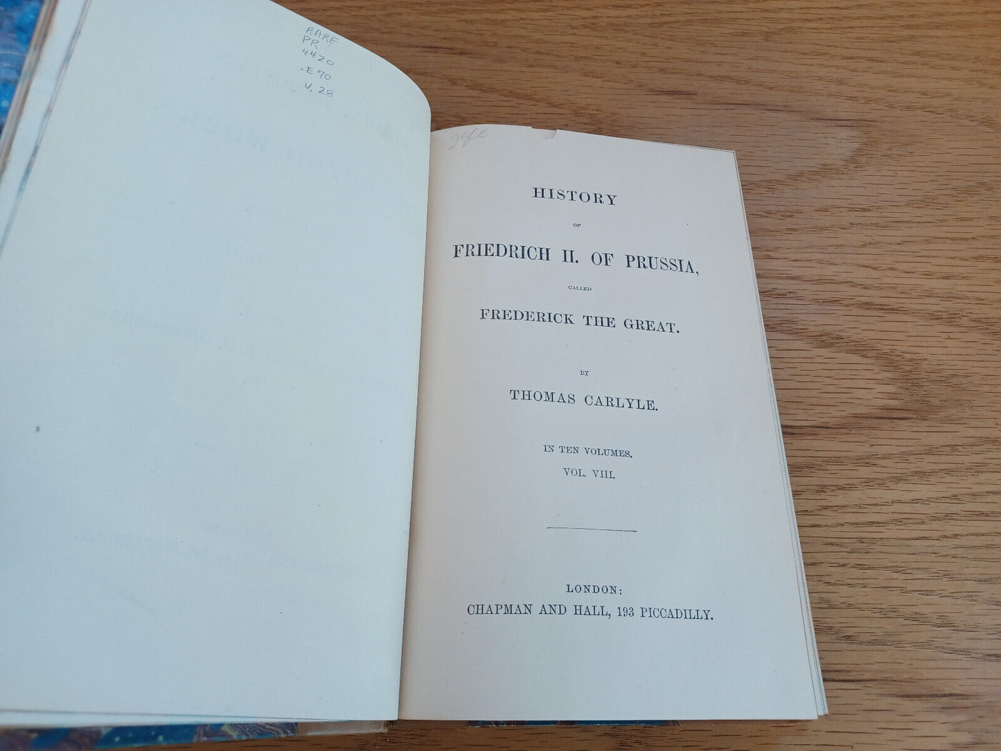 Thomas Carlyle'S Collected Works Library Edition Vol Xxviii 1871