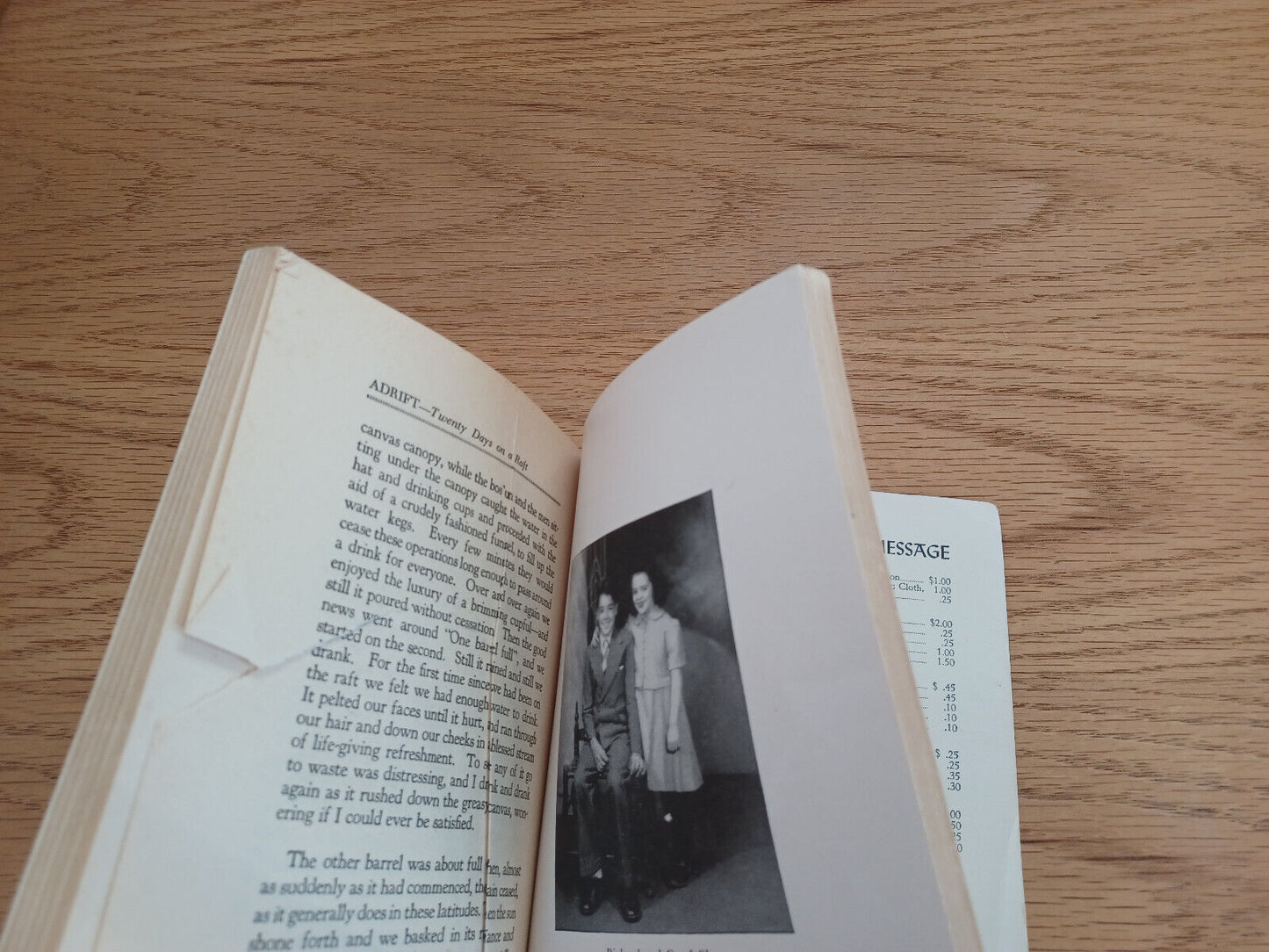 Adrift J H Hunter 1943 Special Edition