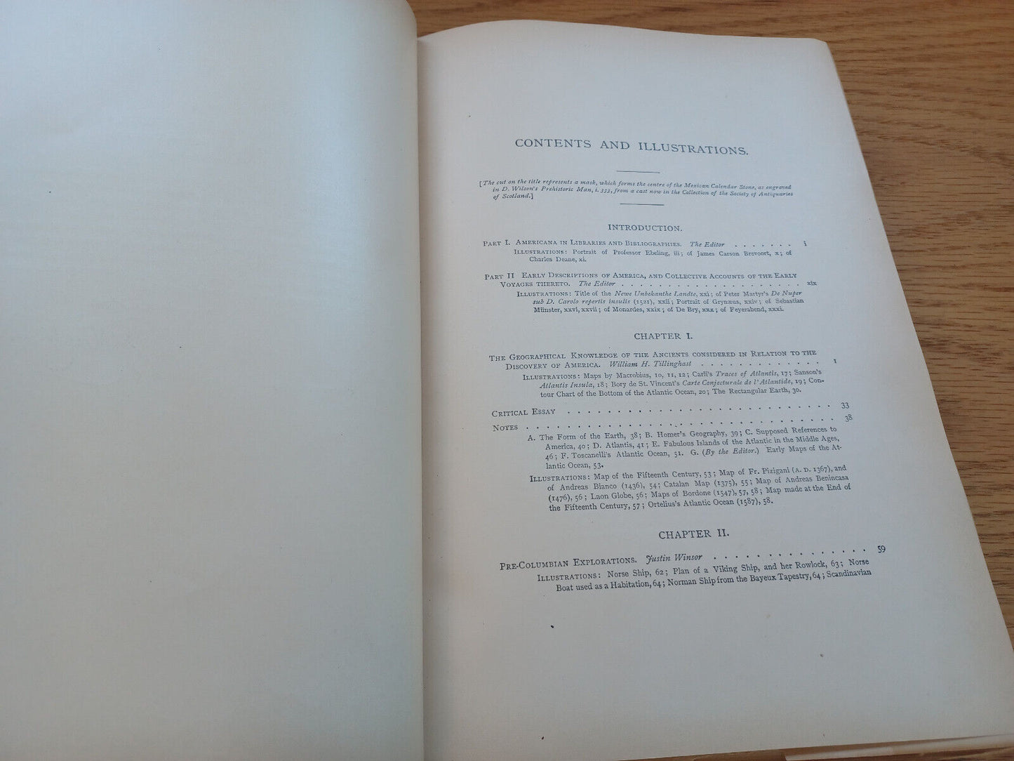 Narrative And Critical History Of America Justin Winsor Vol I 1889