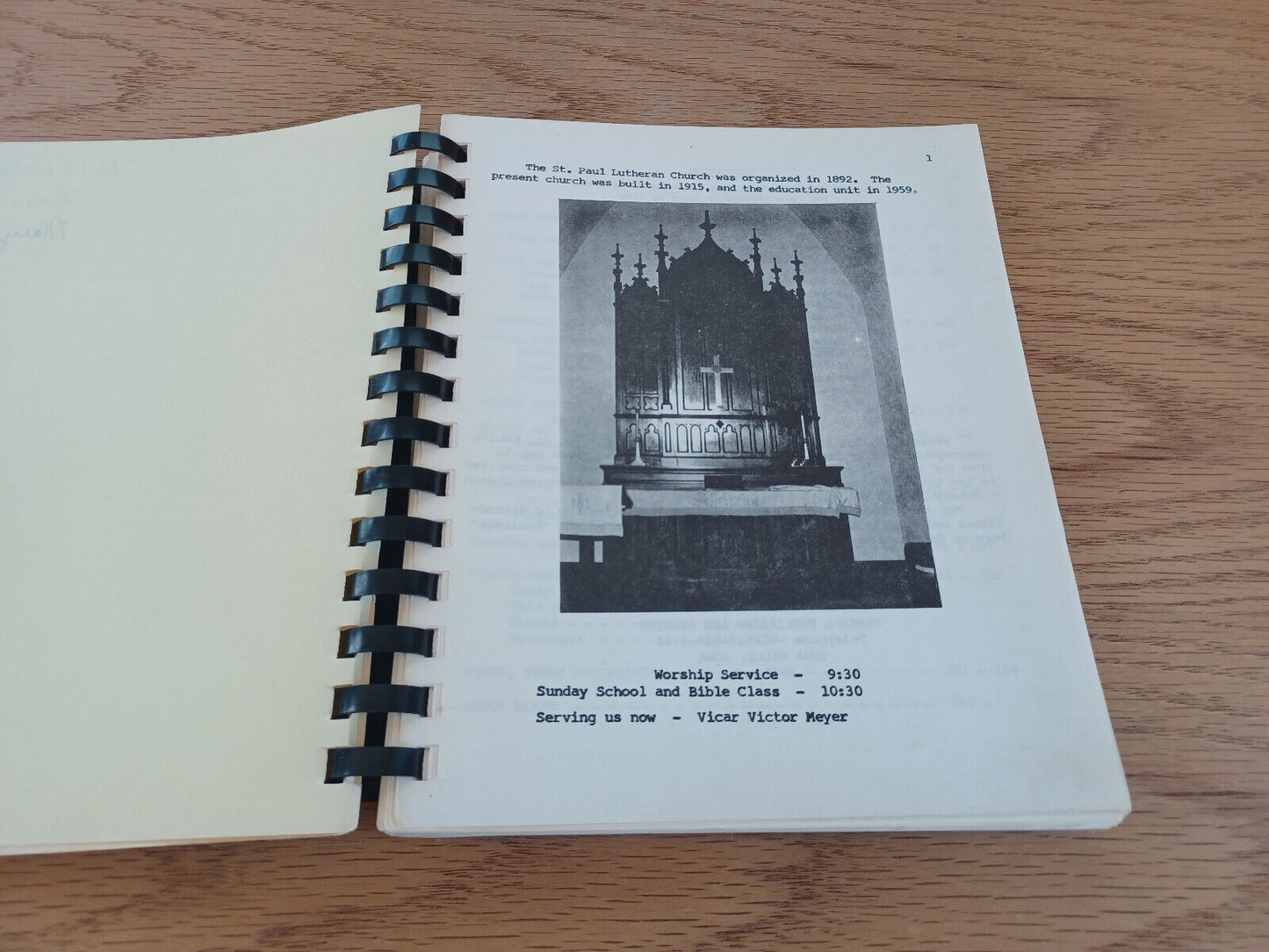 St Paul'S Lutheran Church Cook Book Monango North Dakota 1973