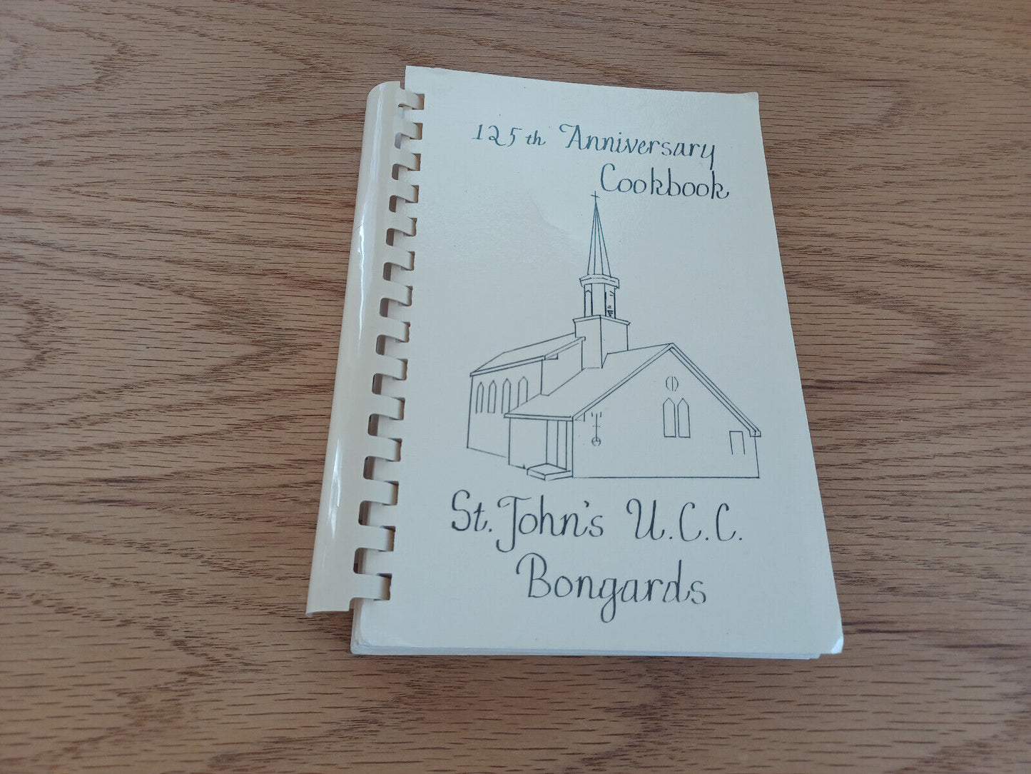 125Th Anniversary Cookbook St John'S Ucc Bongards 1991