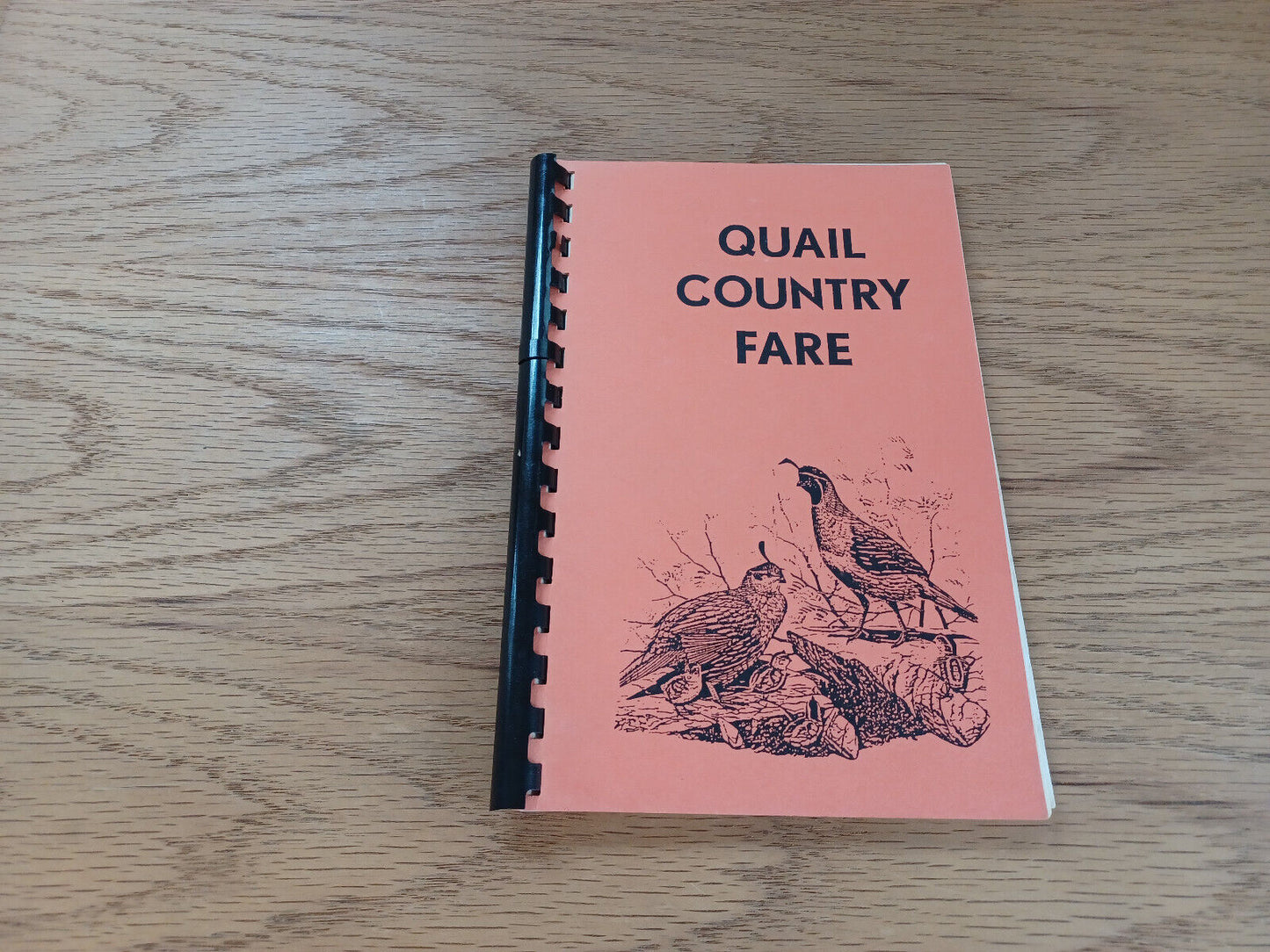 Quail Country Fare Cookbook Maria Bergmann Elise Ferrell