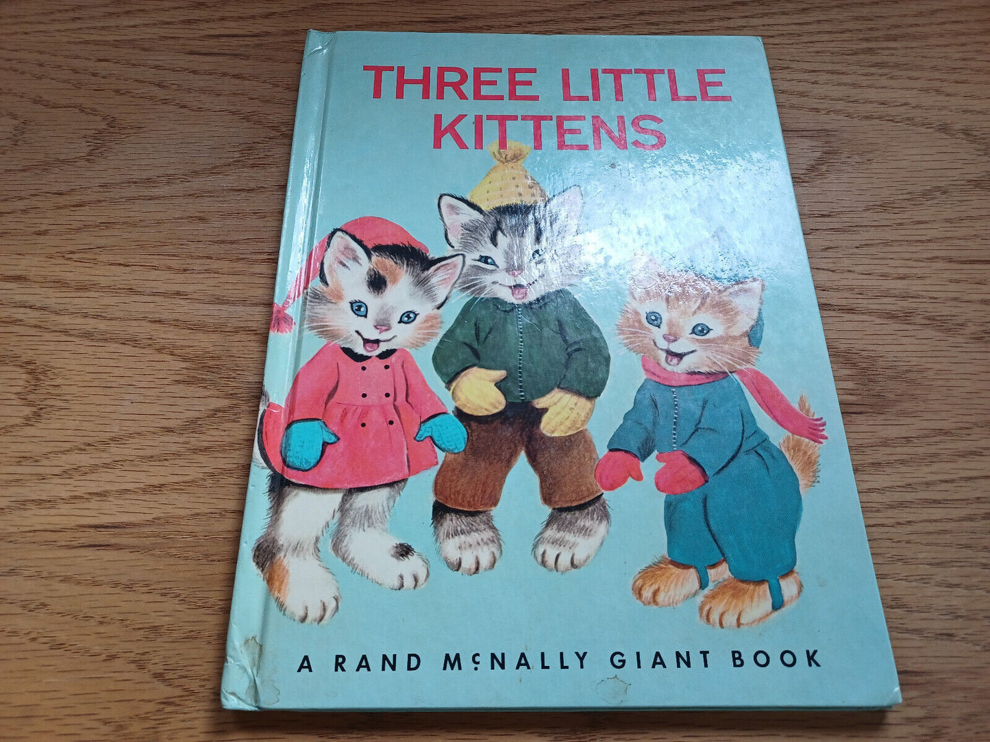 Three Little Kittens Eliza Lee Follen 1978 Hardcover